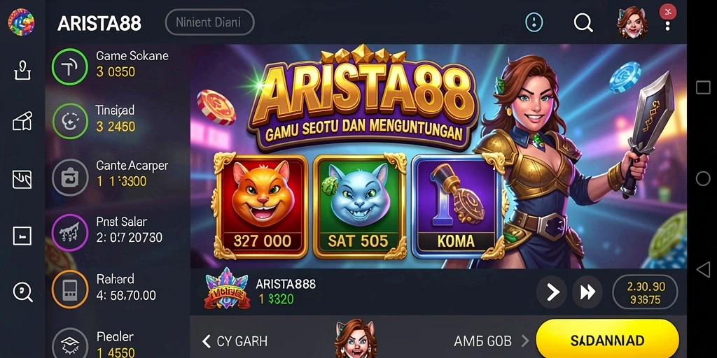 Tampilan menarik dari gameplay ARISTA88 dalam kategori Slot.