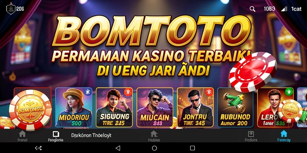 Tangkapan layar gameplay BOMTOTO yang menampilkan pengalaman kasino yang mendebarkan.