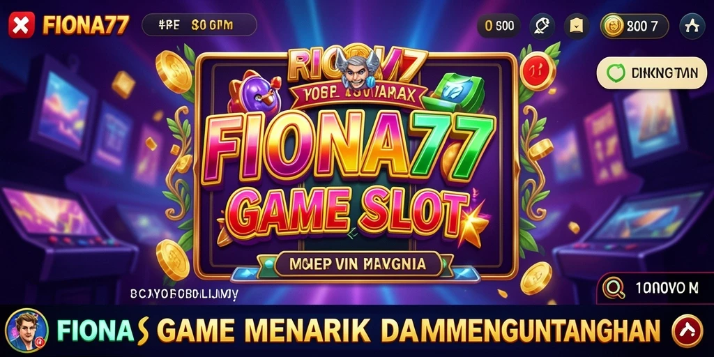 Screenshot gameplay FIONA77 menampilkan fitur slot yang menegangkan.
