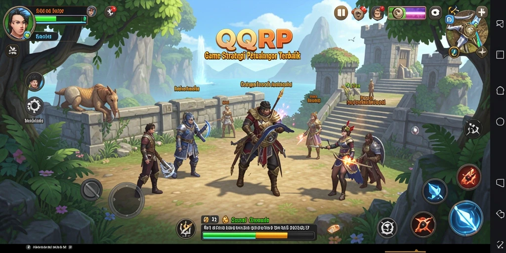 Tangkapan layar gameplay menampilkan strategi seru di <strong>QQRP</strong>.